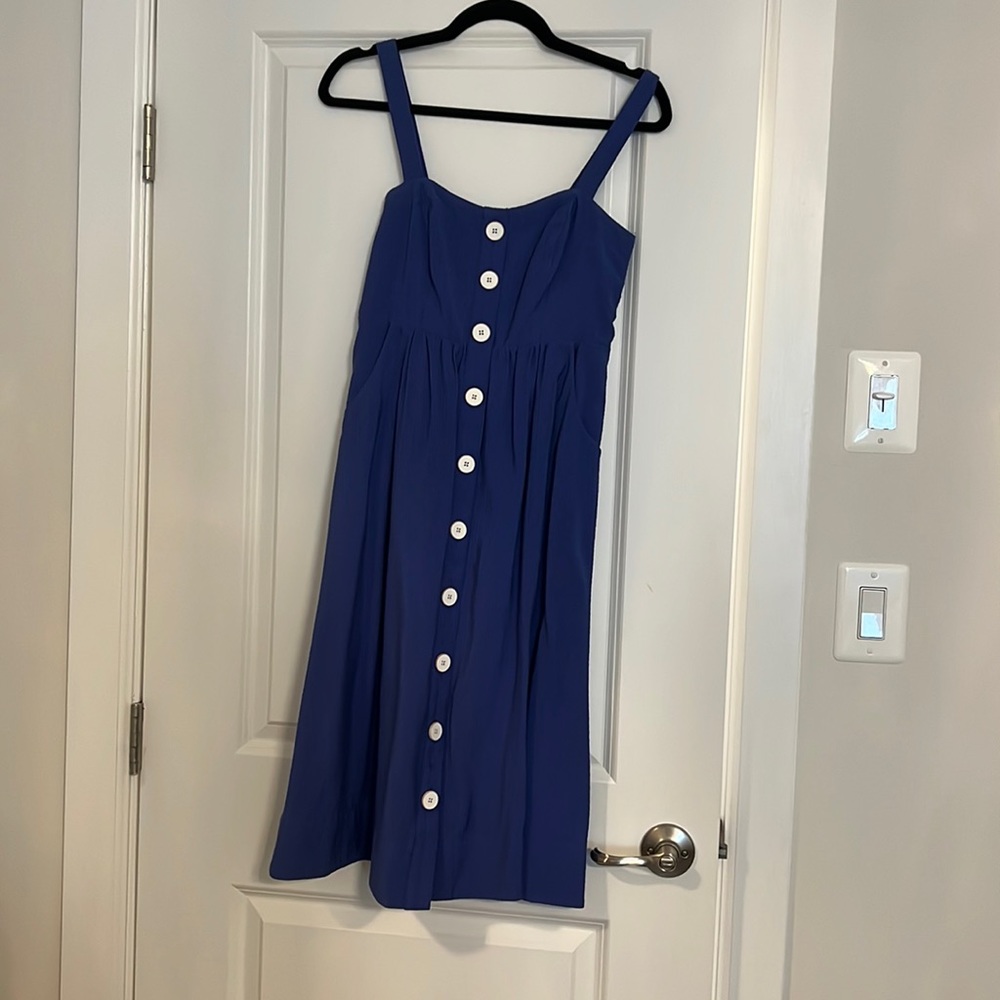 Anthropologie Maeve Rosemary MIDI dress size 2P